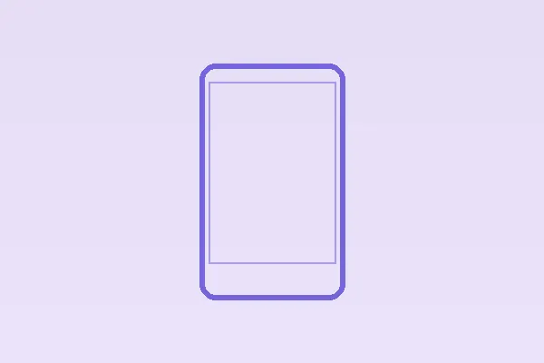 Phone outline glyph
