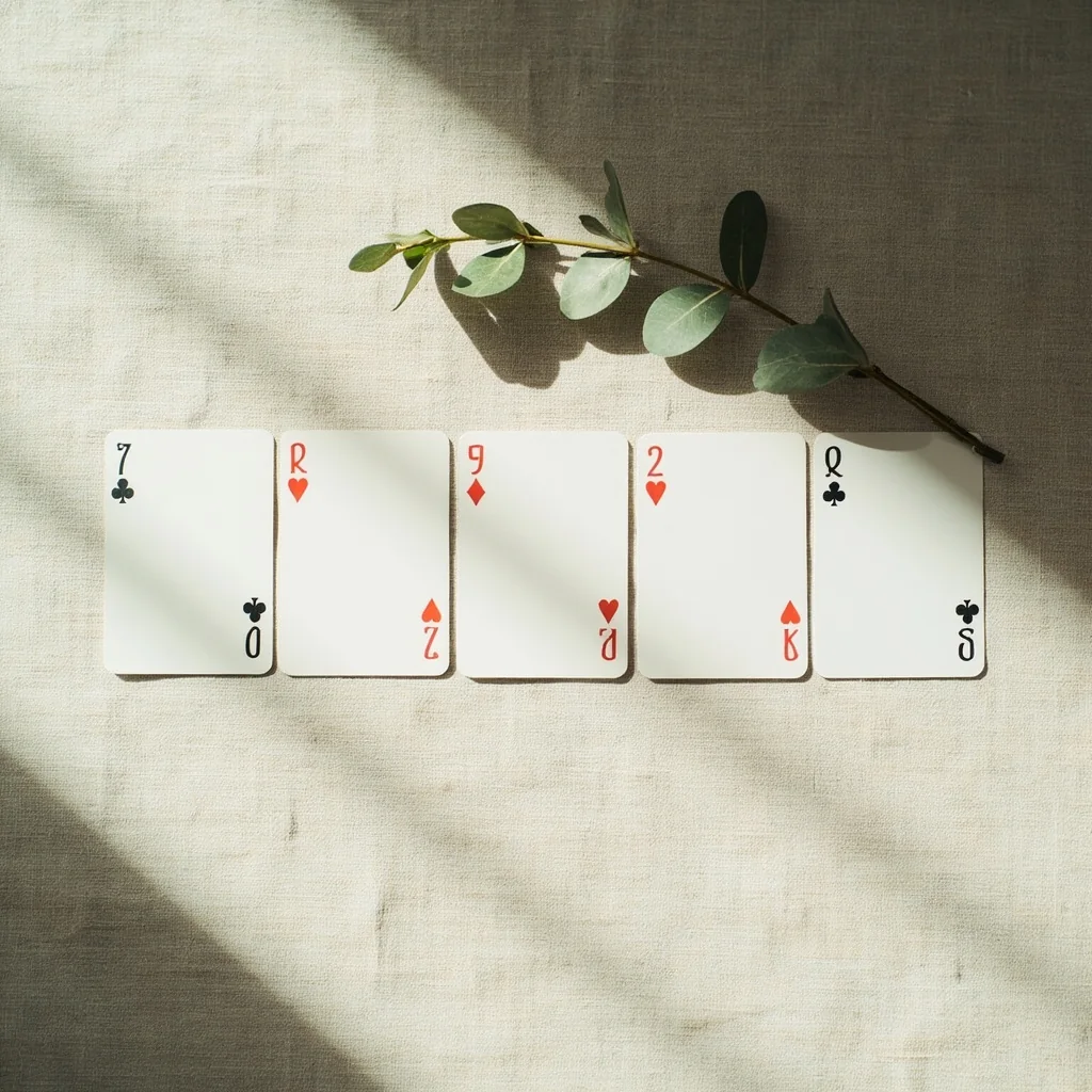 A photograph of an open book glyph on a pale ivory surface