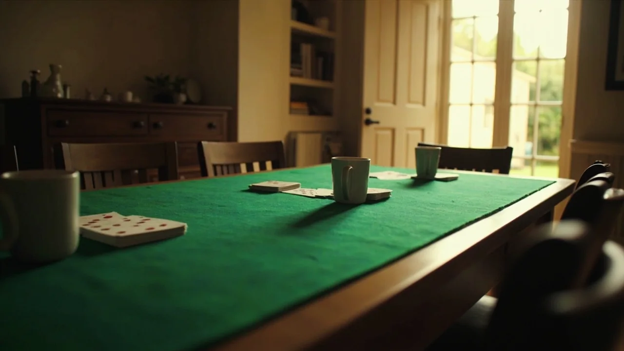 A fan of cards laid gently on a pale surface, suggesting the variety of rummy formats